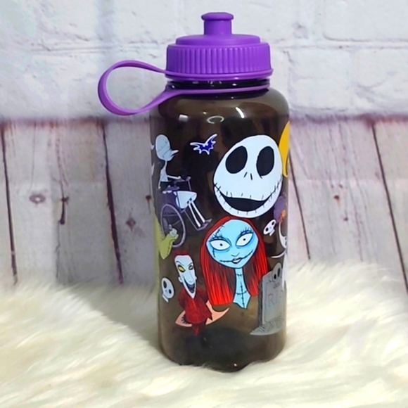 Disney Other - Disney NBC The Nightmare Before Christmas Plastic Travel Water Bottle 34 Oz